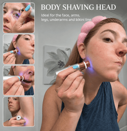 Mazenzo SilkGlide Pro™ | 2-in-1 Facial Hair Remover