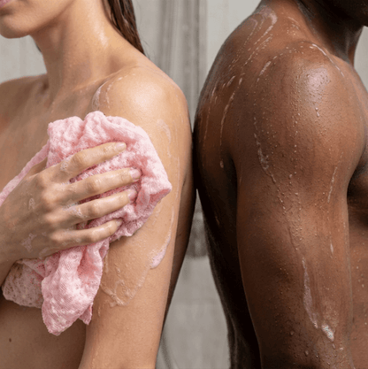 ExfoGlide – Exfoliating Shower Towel