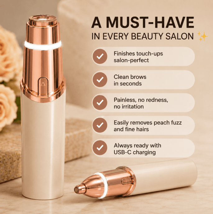 Mazenzo SilkGlide Pro™ | 2-in-1 Facial Hair Remover