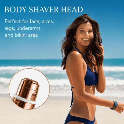 Mazenzo SilkGlide Pro™ | 2-in-1 Facial Hair Remover