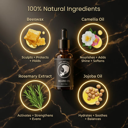 100% Natural Beard Oil